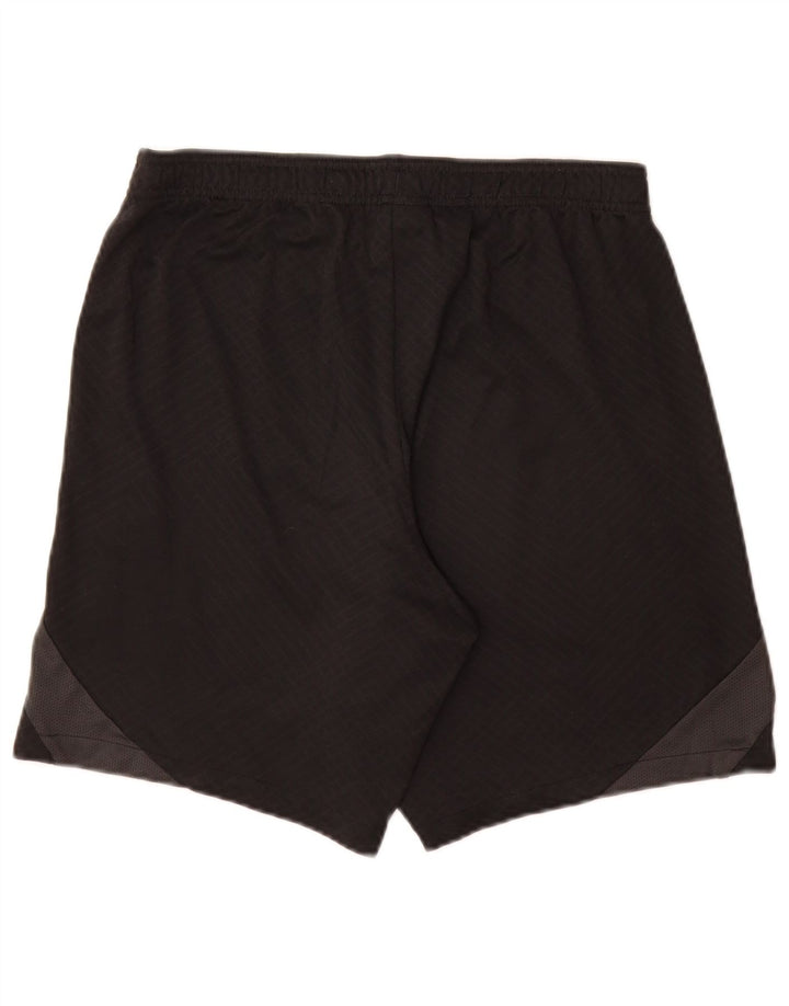 Nike Herren Climalite Slim Fit Sportshorts, groß, schwarzes Farbblock-Polyester