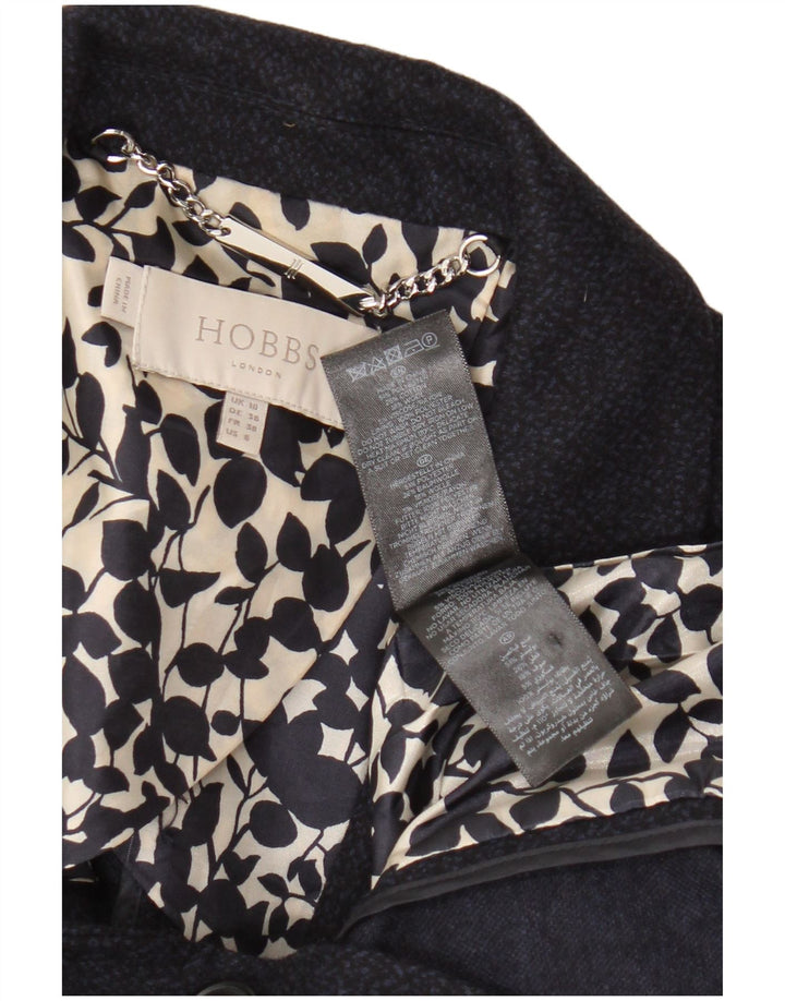 Hobbs Damen-Blazerjacke mit 1 Knopf, Gr. 10, Marineblau, Polyester