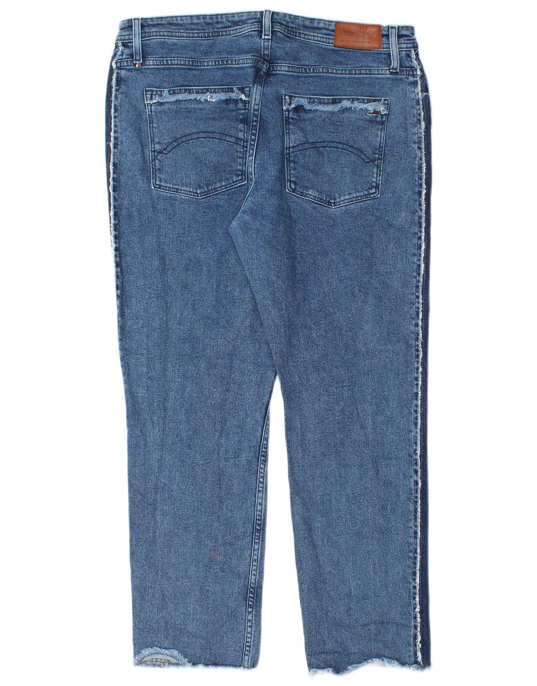 Tommy Hilfiger Damen Slim Jeans W30 L25 Blaue Baumwolle