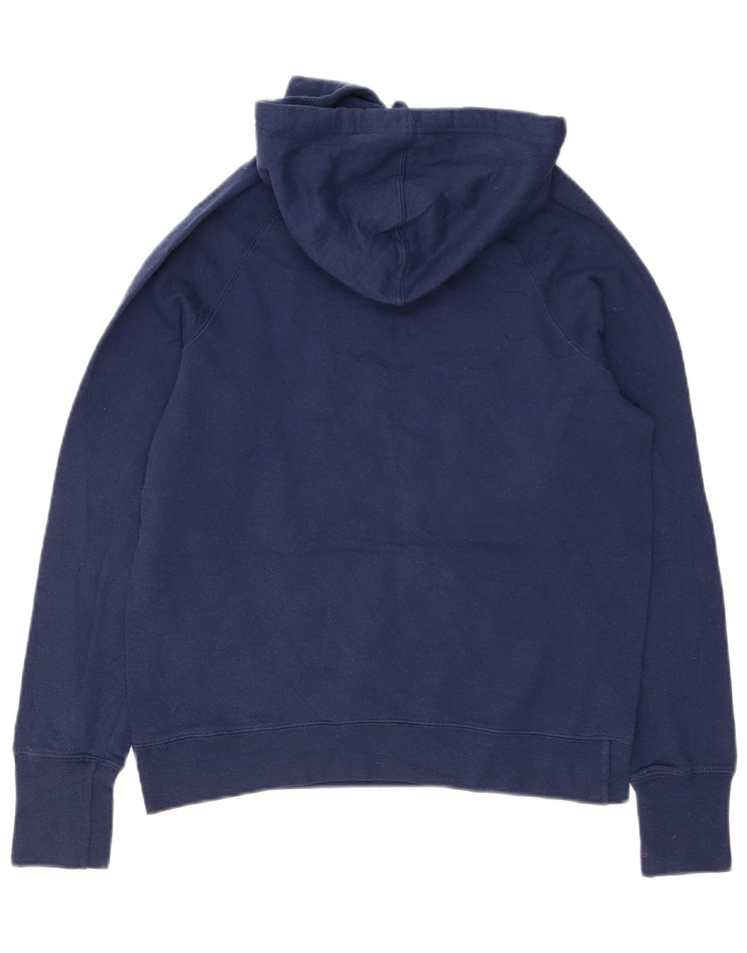 Champion Womens Graphic Oversized Hoodie Pullover UK 10 Small Marineblau