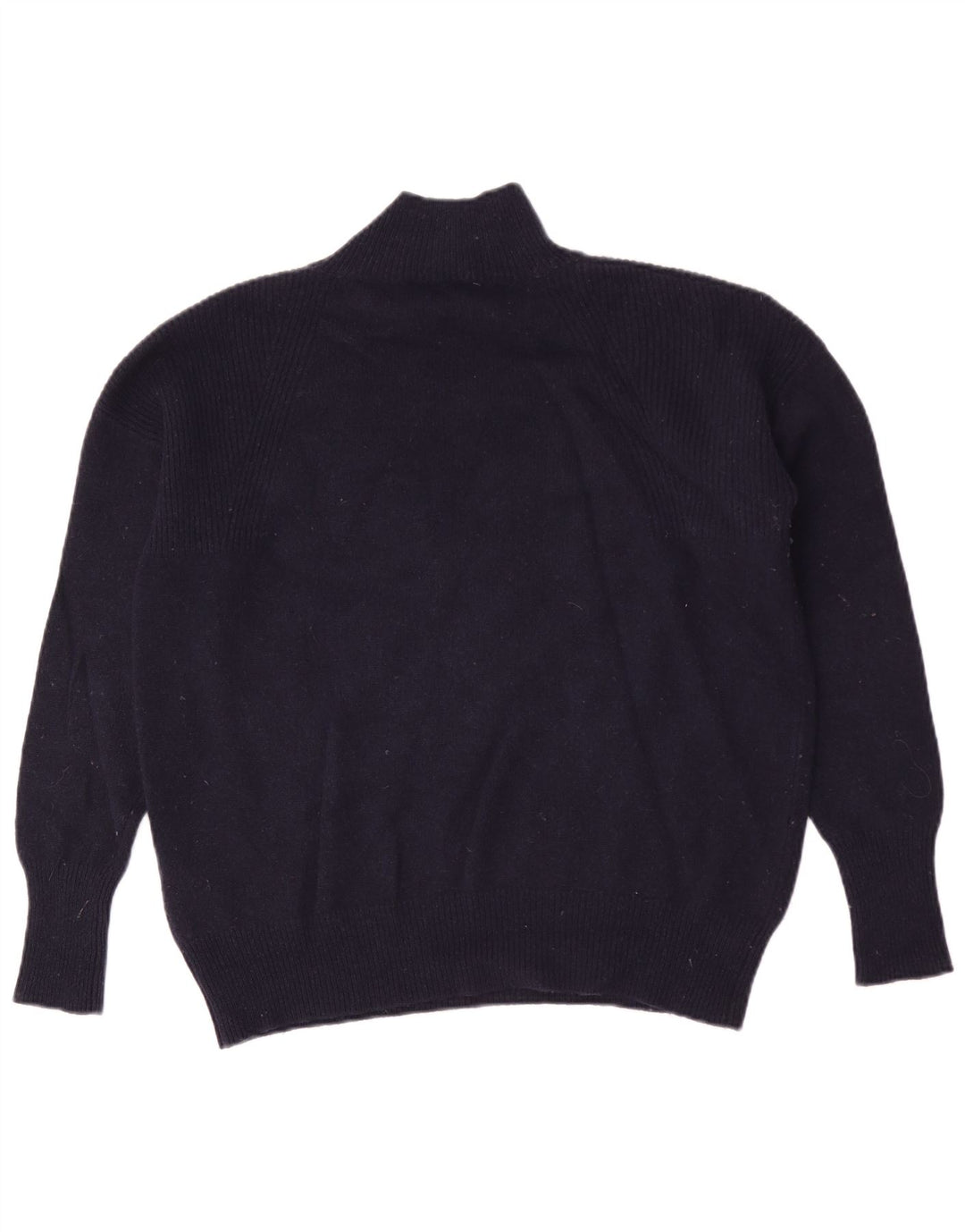 Joules Damen-Pullover mit Rollkragen, UK 12, mittelmarineblaue Wolle