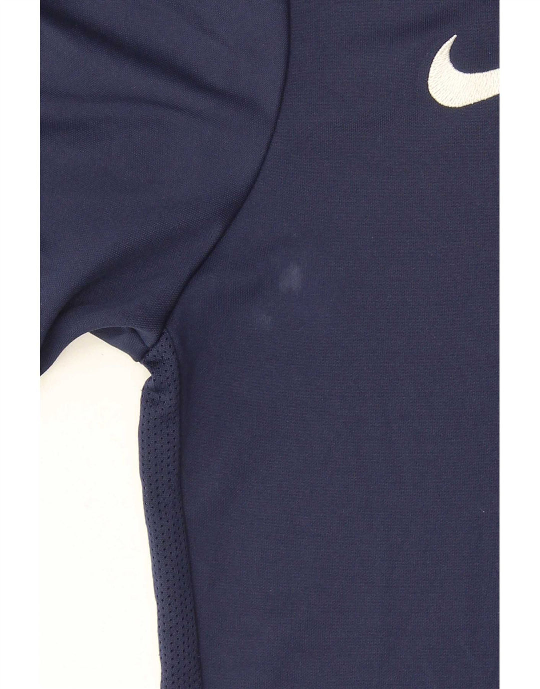 Nike Herren Dri Fit T-Shirt Top Small Marineblau Polyester
