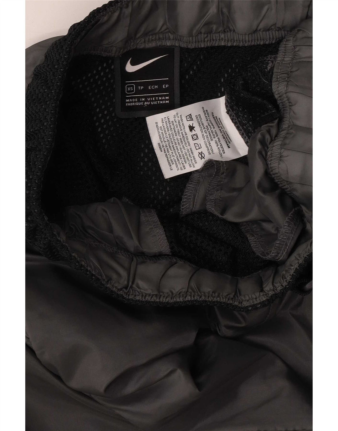 Nike Damen Trainingshose Jogger UK 4 XS Graues Polyester