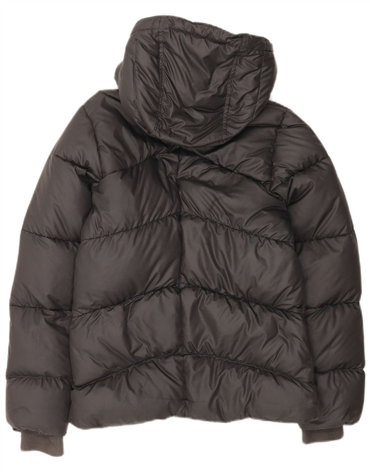 Nike Damen-Jacke mit Kapuze, gepolstert, UK 8/10, Größe S, Schwarz, Polyester