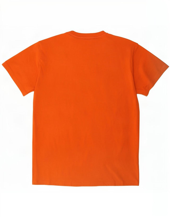 Puma Herren Grafik-T-Shirt-Oberteil Mittelorange
