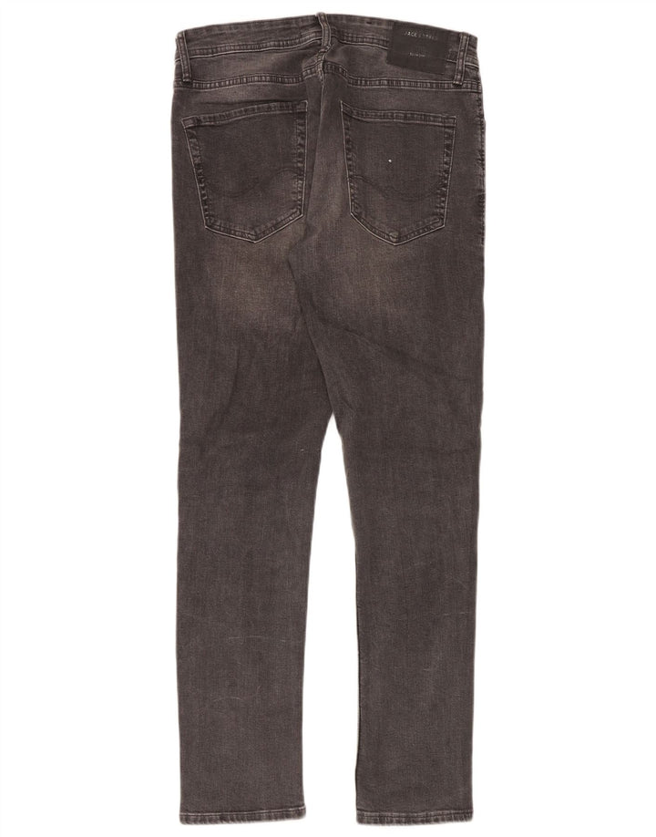 Jack & Jones Herren GLENN Slim Jeans W32 L32 Graue Baumwolle