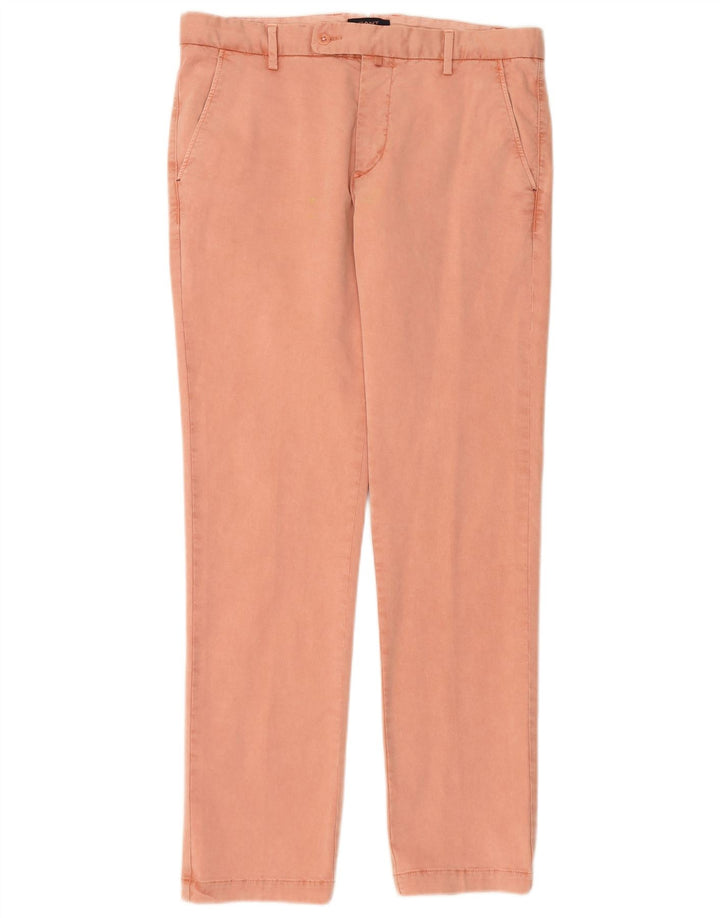 GANT Herren Soho Straight Chino Hose W34 L32 Rosa Baumwolle