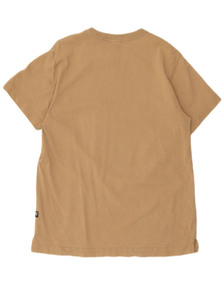 G-Star Herren-T-Shirt mit lockerer Passform, mittelbeige Baumwolle