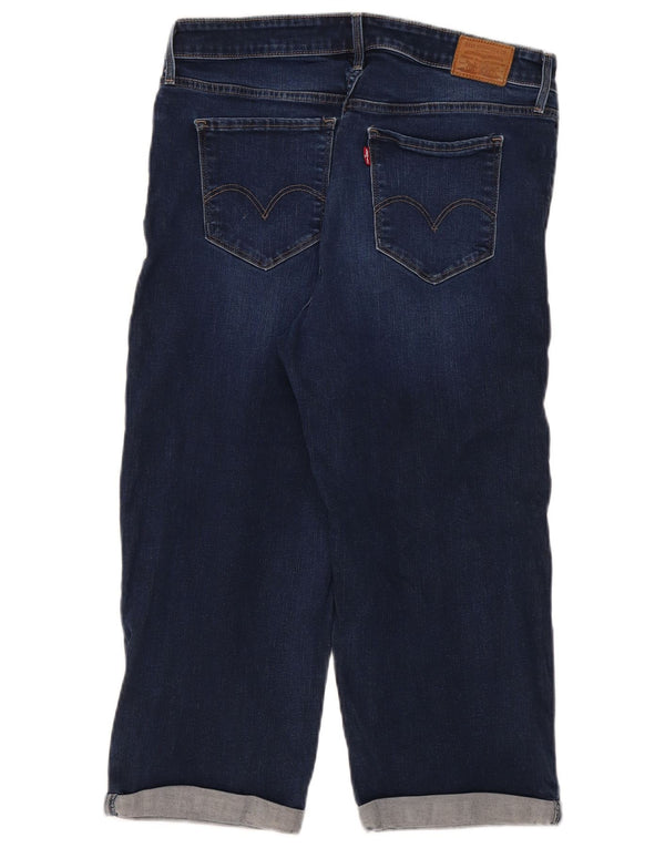 Levi's Damen Capri-Jeans US 16 XL W32 L21 Blaue Baumwolle