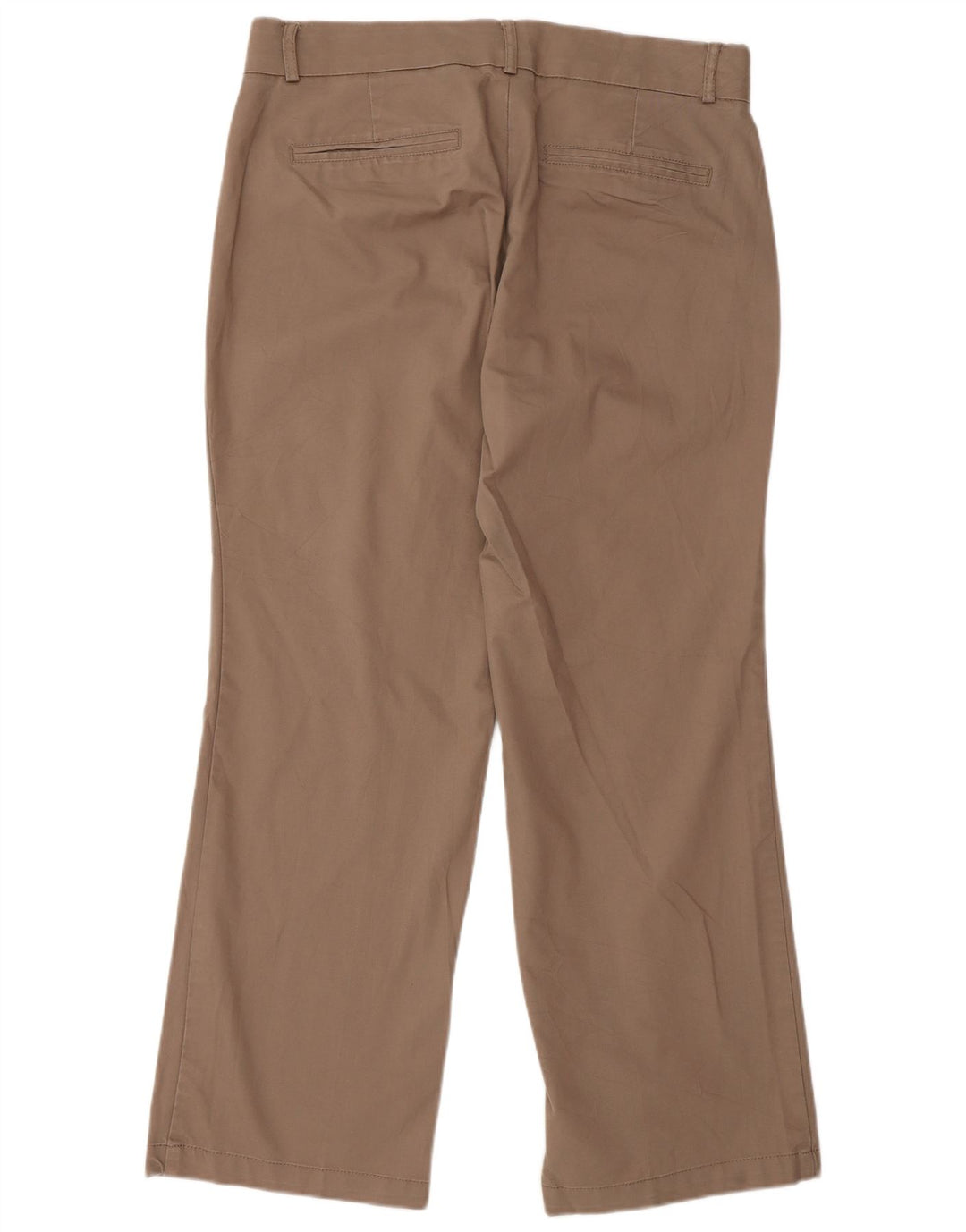 DOCKERS Gerade Freizeithose für Damen, US 12, Größe L, W32, L28, Braun