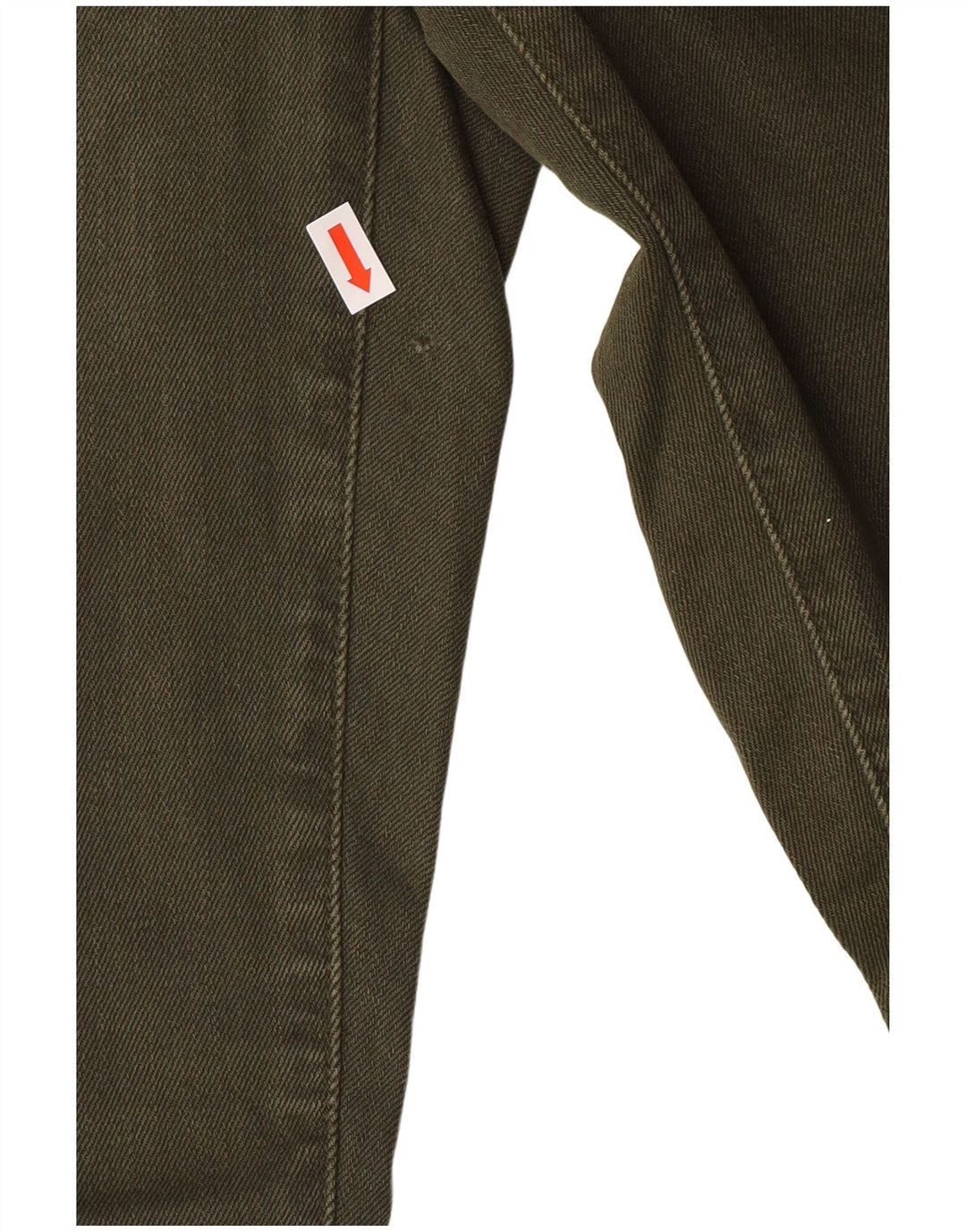 RALPH LAUREN Damen Straight Jeans US 6 Medium W28 L26 Khaki Baumwolle