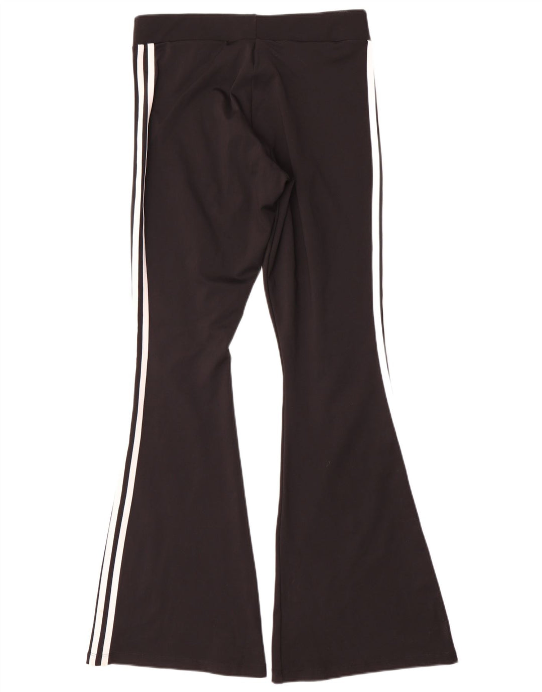 Adidas Damen Flare Leggings UK 16 Large Schwarz Polyester