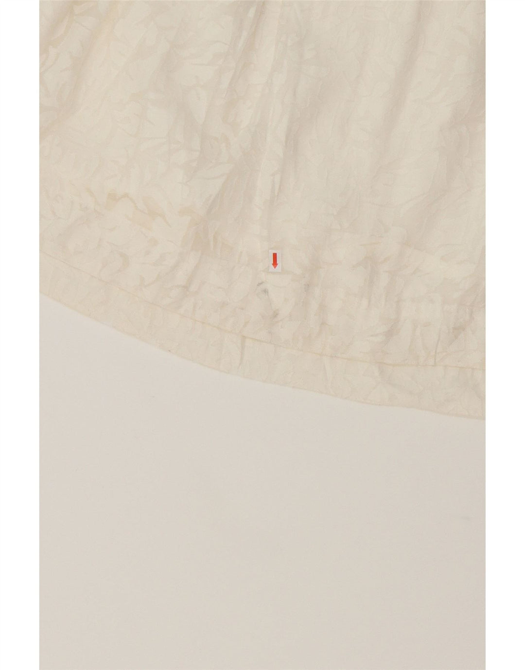 J. CREW Womens A-Line Skirt US 2 XS W30  White Floral Polyester Vintage J. Crew and Second-Hand J. Crew from Messina Hembry 
