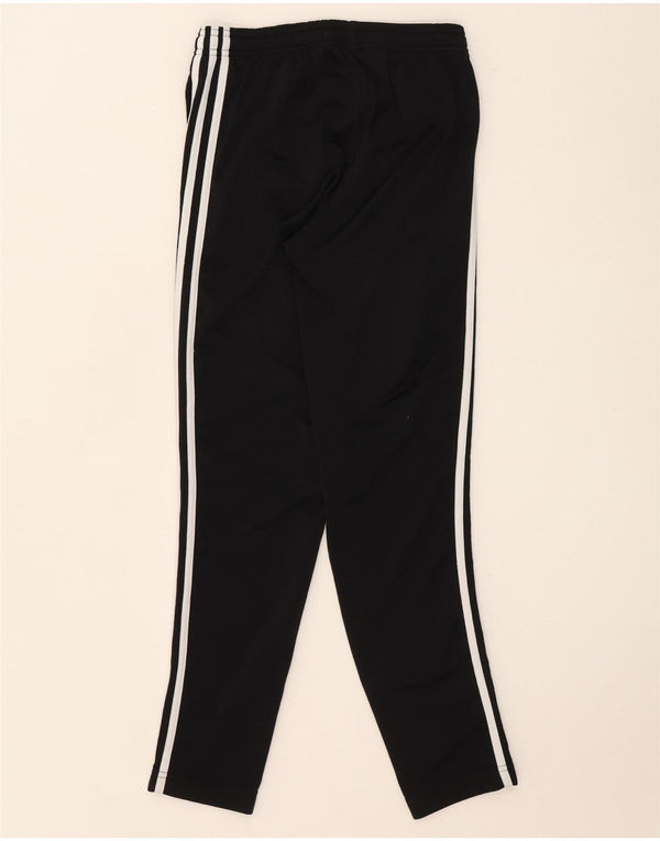 Adidas Mädchen-Trainingshose, 11–12 Jahre, schwarzes Polyester