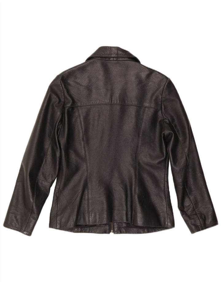 Mauritius Damen Lederjacke EU 38 Medium Schwarz