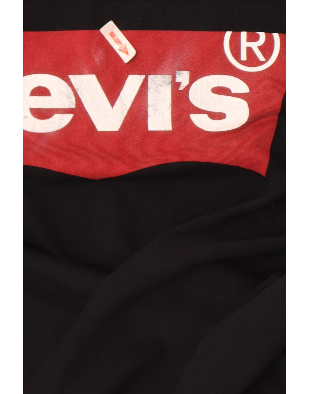 Levi's Herren-T-Shirt mit Grafik, Größe L, Schwarz