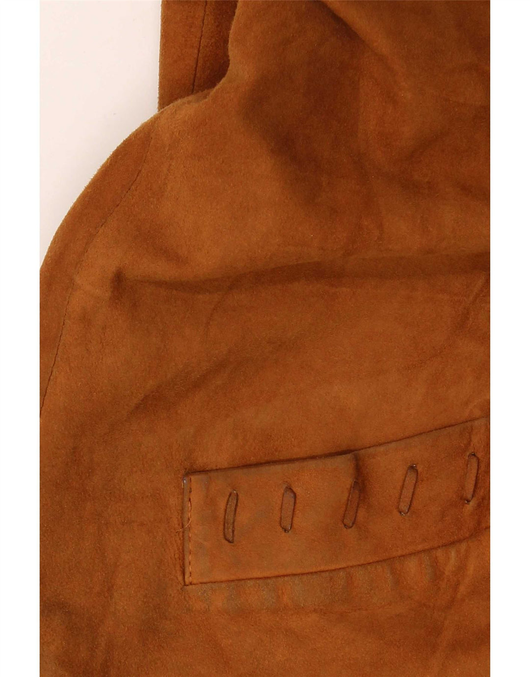Conbipel Damen Übergroße Wildlederjacke IT 46 Large Braun