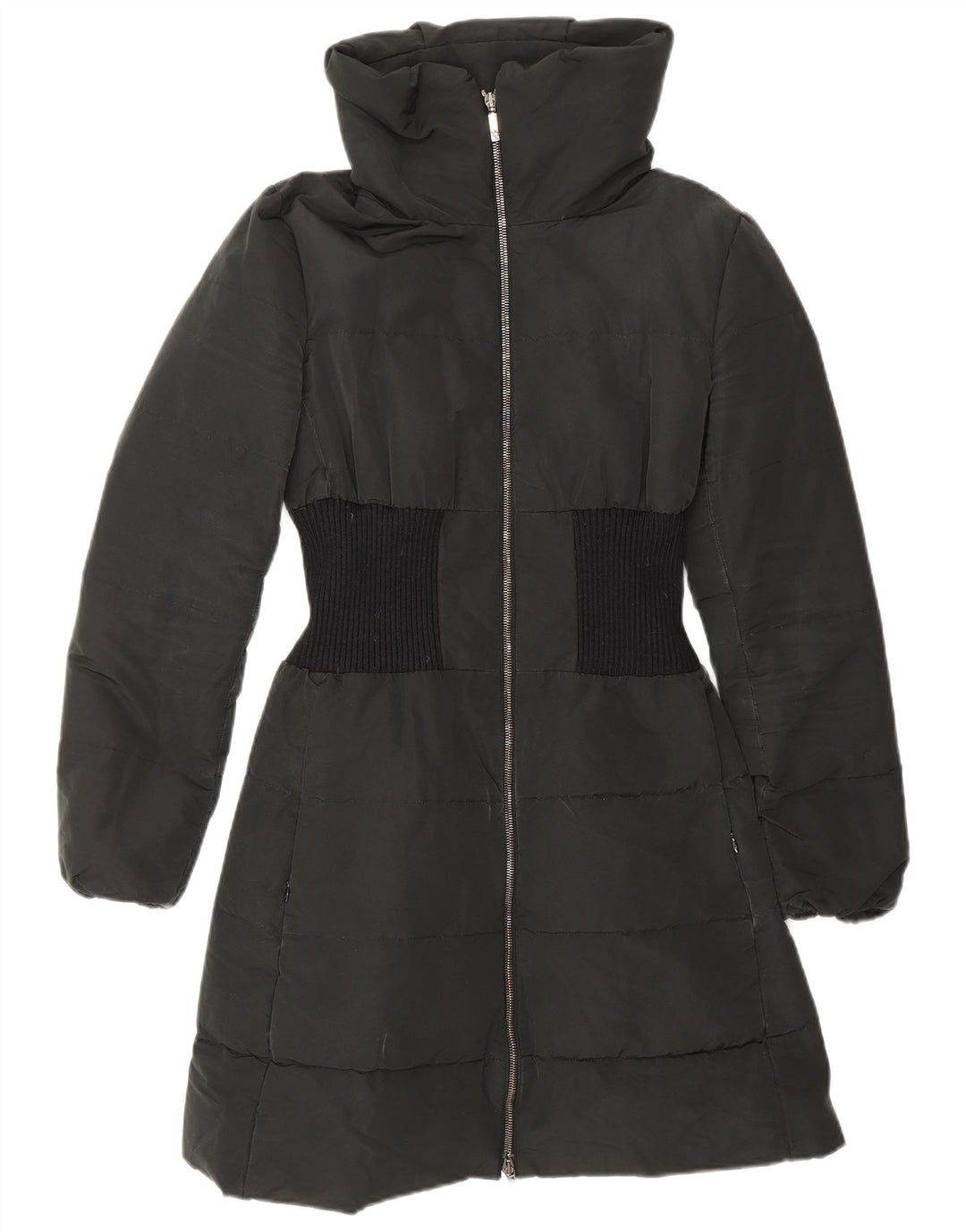 MONCLER Gepolsterter Damenmantel, Größe 1, S, Schwarz, Polyester, Winter