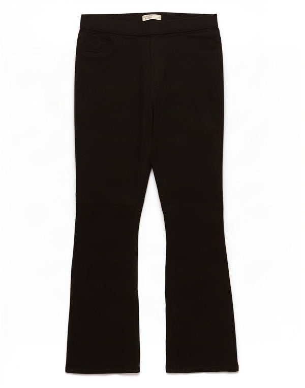 Marks & Spencer Damen Slim Flare Jegging Jeans UK 12 Medium W30 L28 Schwarz
