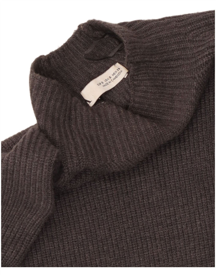 Zara Damen Pulloverkleid UK 10 Small Grau