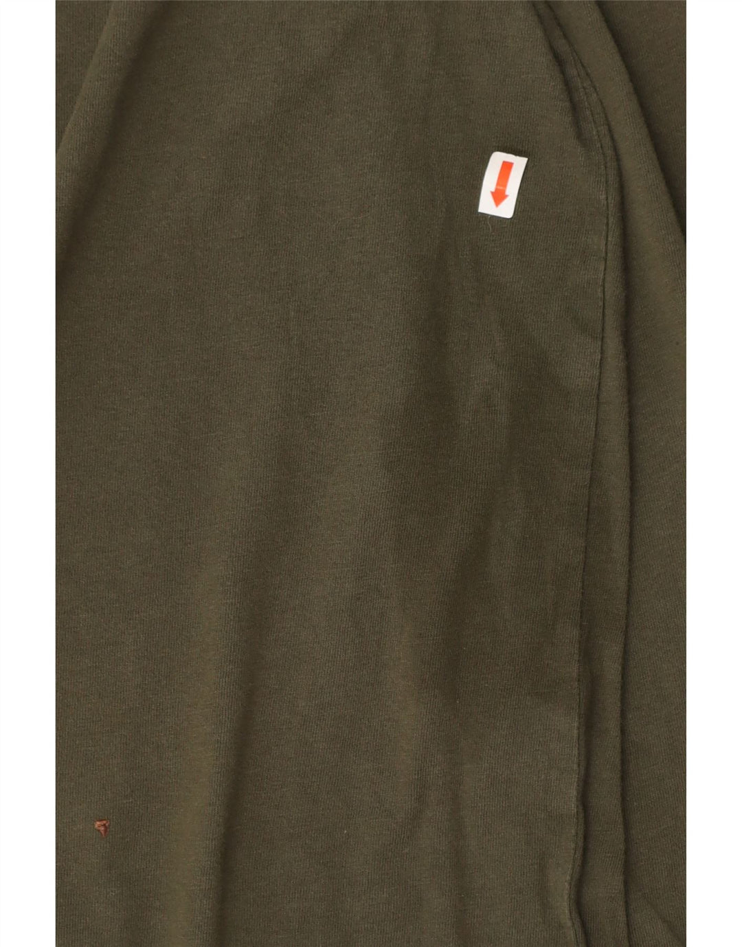 TIMBERLAND Herren Regular Fit Graphic Top Langarm XL Khaki Baumwolle