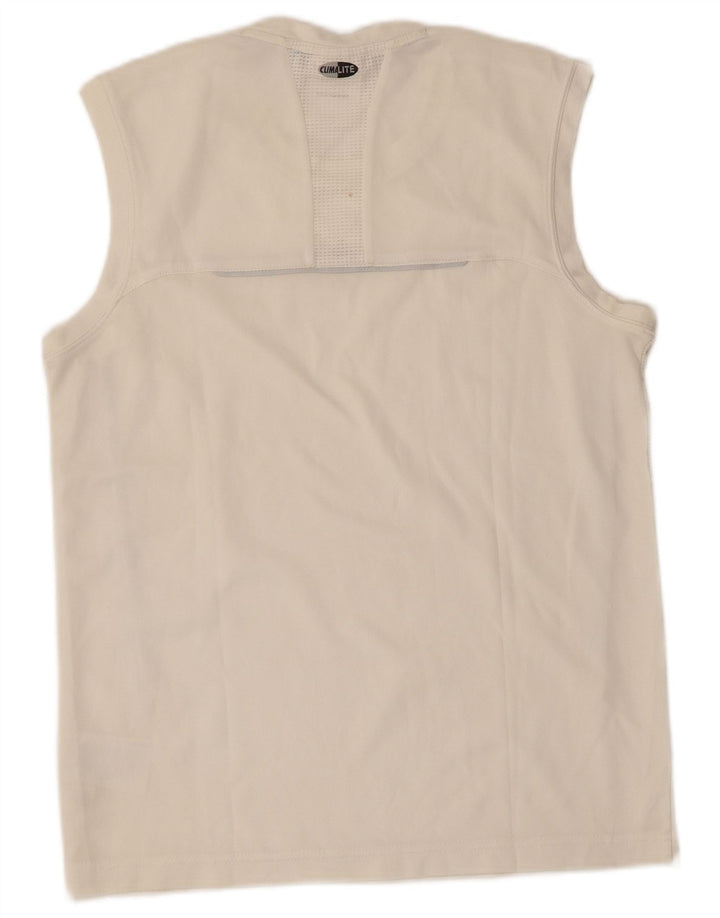 Adidas Herren Climalite Weste Top Small Weiß Polyester