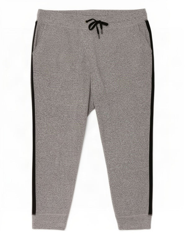 Marks & Spencer Damen Trainingshose Jogger UK 22 3XL Grau meliert