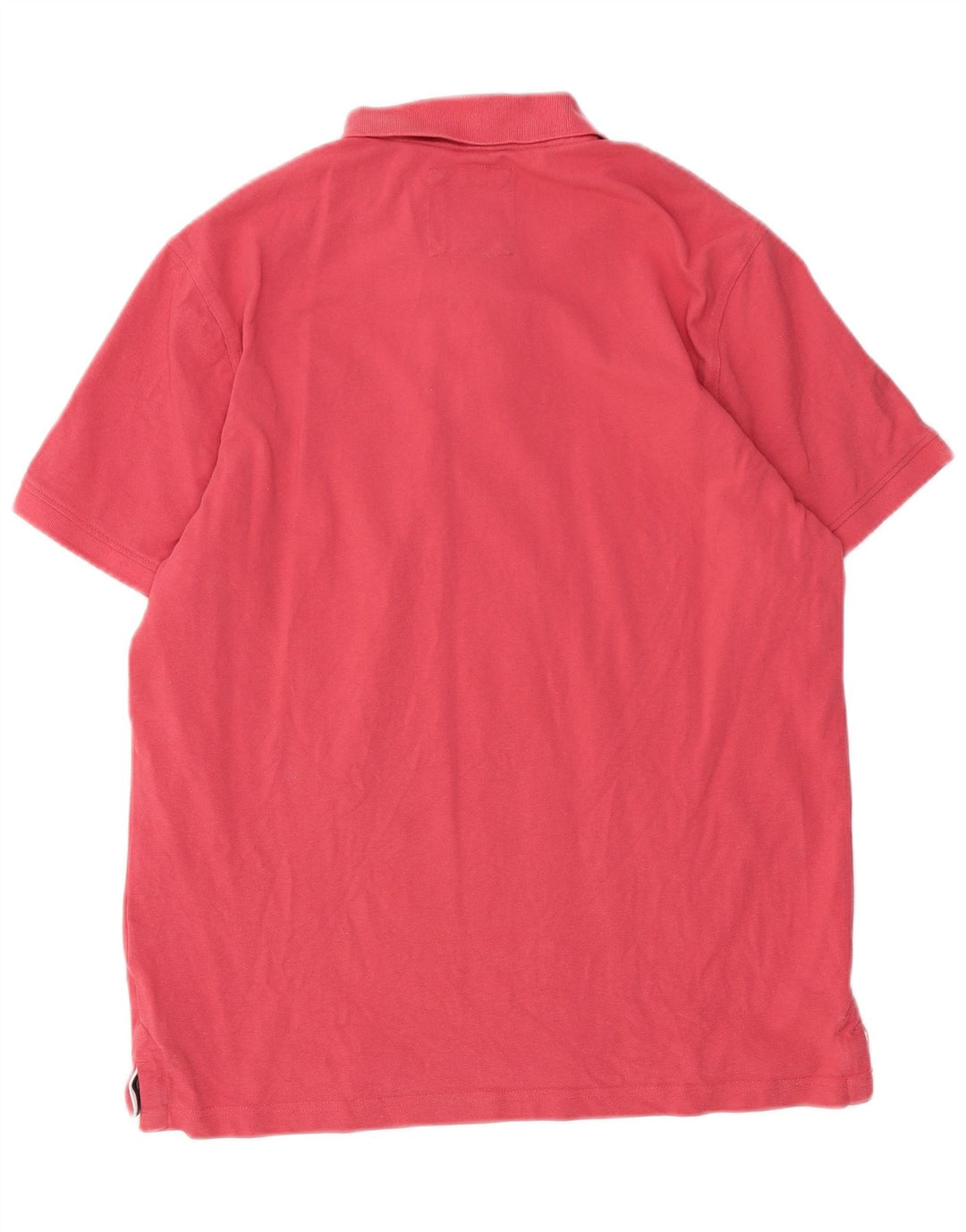 CREW CLOTHING Herren-Poloshirt aus mittelrosa Baumwolle