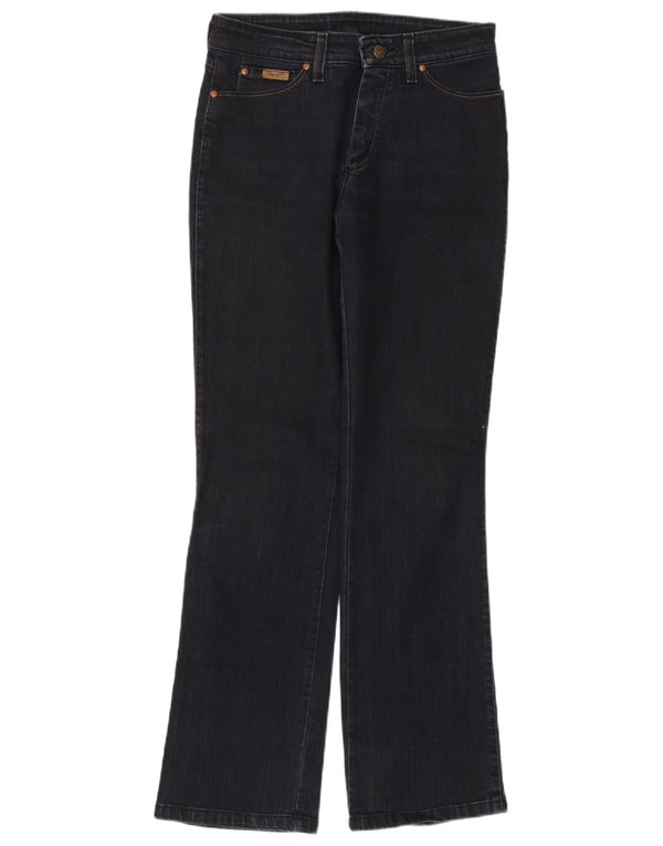 Wrangler Damen Curve Bootcut Jeans W30 L32 Marineblau Baumwolle