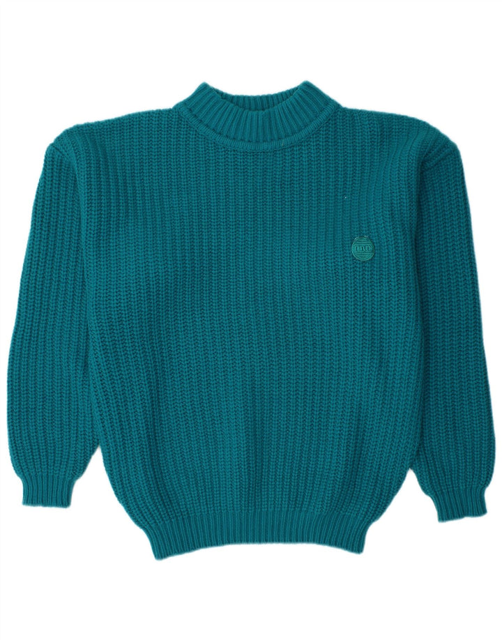 CDP Rollkragenpullover für Herren, Größe 48/50, mittelblau, Polyacryl