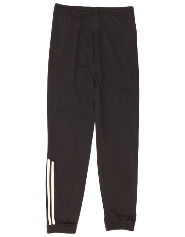 Adidas Mädchen-Trainingshose, Jogginghose, 14–15 Jahre, schwarzes Polyester
