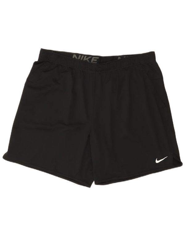 Nike Herren Dri Fit Sport Shorts 2XL Schwarz Polyester