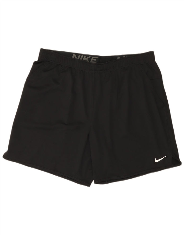 Nike Herren Dri Fit Sport Shorts 2XL Schwarz Polyester