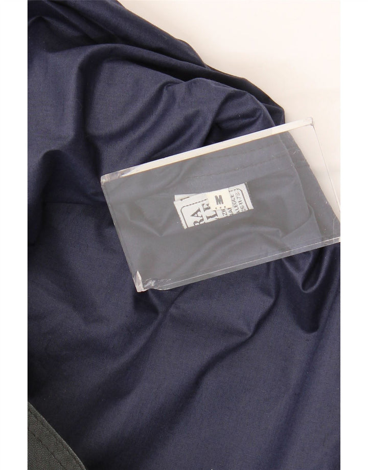 Vintage Herren Lederweste Mittelschwarzes Leder