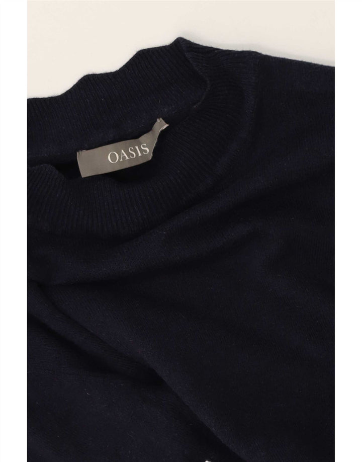 Oasis Rollkragenpullover für Damen, Gr. 10, Marineblau