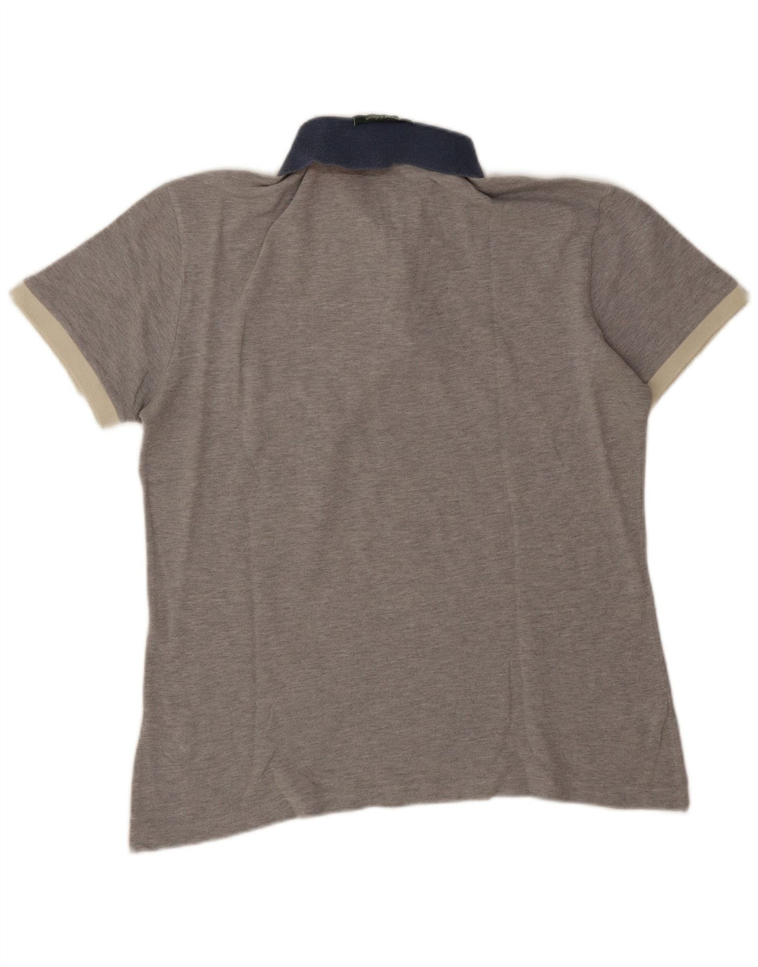 Fred Perry Herren-Poloshirt 2XL, graue Colourblock-Baumwolle