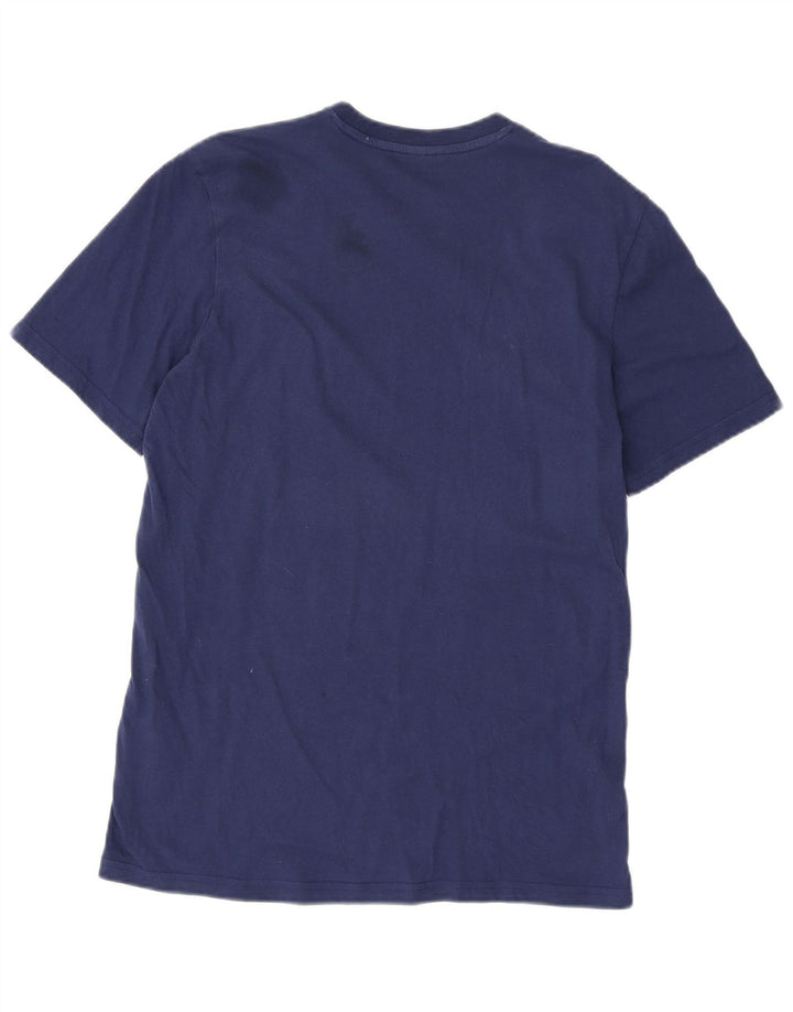 ADIDAS Herren T-Shirt Top Medium Marineblau Baumwolle