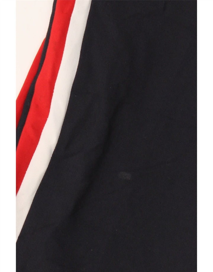 Kurze Hose von ZARA für Damen, Größe L, W30, L24, Marineblau, Farbblock