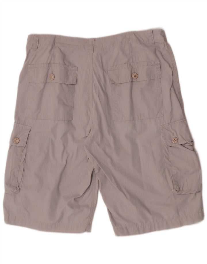 Marks & Spencer Herren Blue Harbour Cargoshorts W36 Große graue Baumwolle