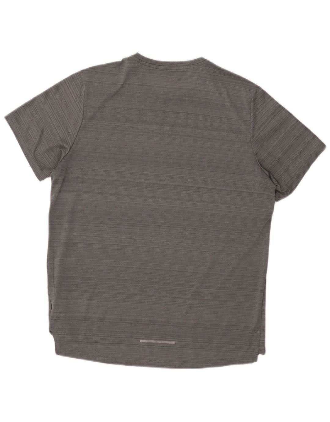 Nike Herren Dri Fit T-Shirt Top Large Grau Polyester