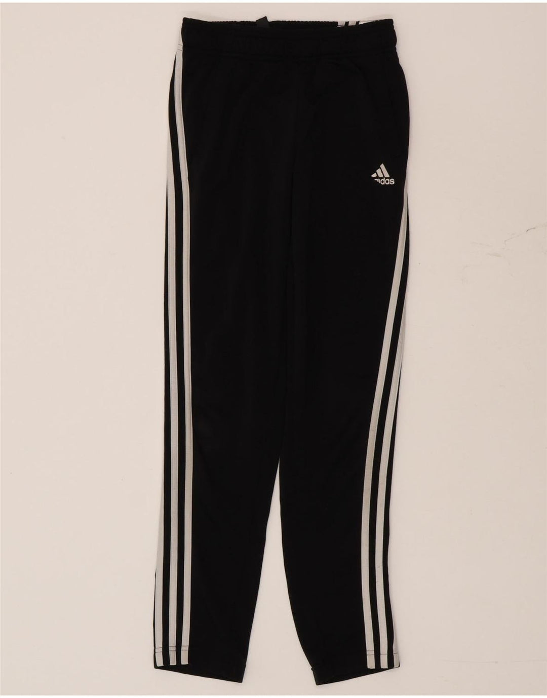 Adidas Trainingshose für Jungen, 11–12 Jahre, schwarzes Polyester