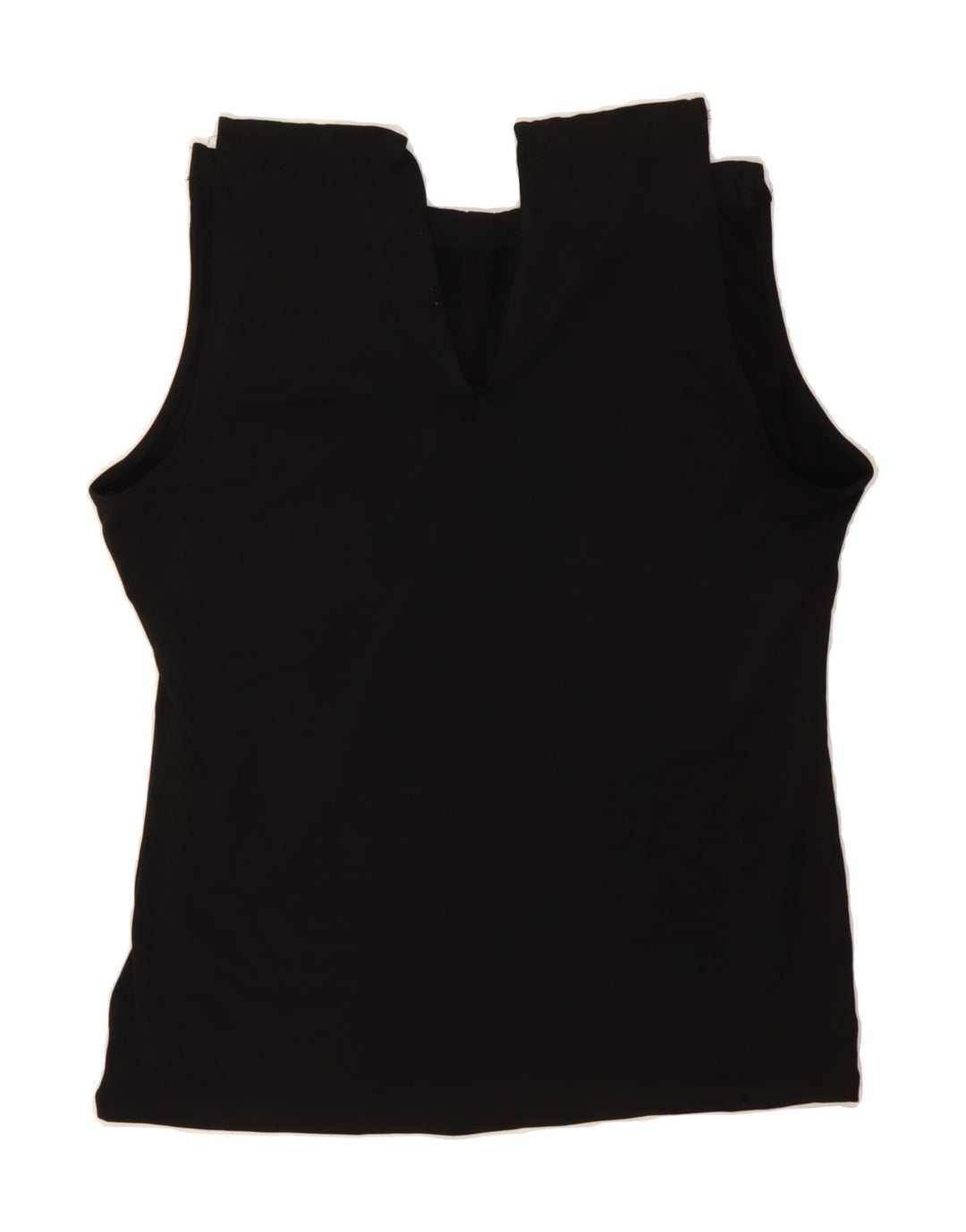 MICHAEL KORS Womens Vest Top UK 16 Large Black Polyester Vintage Michael Kors and Second-Hand Michael Kors from Messina Hembry 