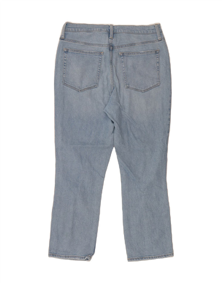 J. CREW Womens Distressed Straight Jeans W30 L27 Blue Cotton Vintage J. Crew and Second-Hand J. Crew from Messina Hembry 