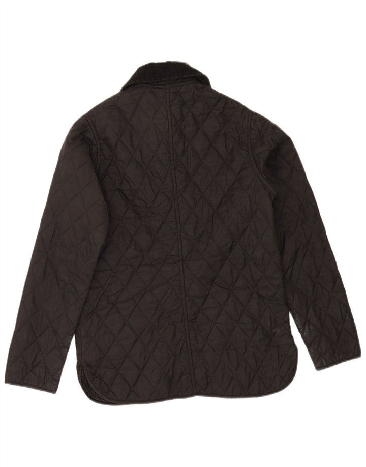 Barbour Damen Steppjacke UK 8 Small Schwarz