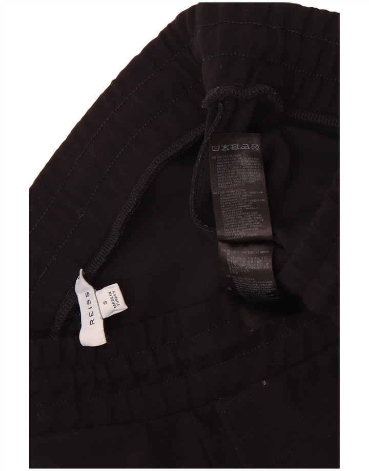 Reiss Herren-Trainingshose, Jogginghose, Größe S, Schwarz, Polyester