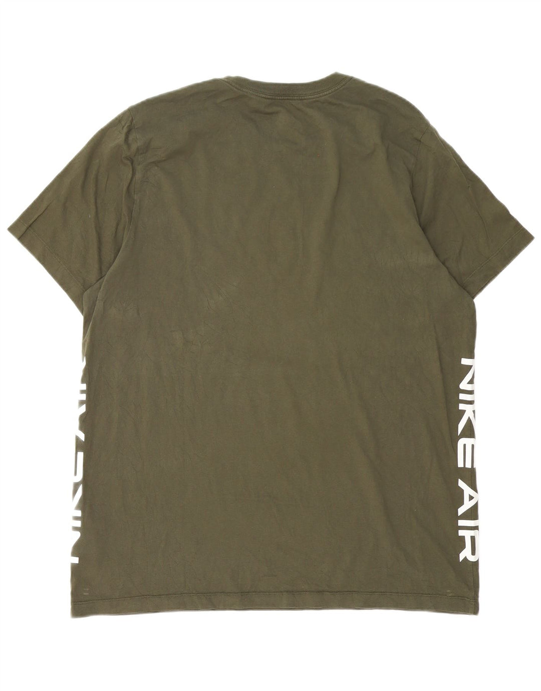 Nike Herren-T-Shirt mit Grafik, XL, grüne Baumwolle