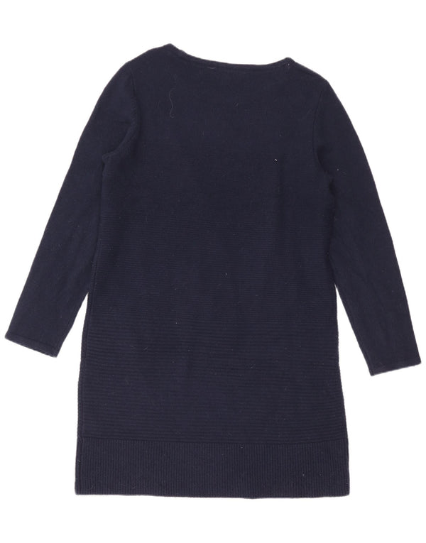 Crew Clothing Langarm-Pulloverkleid für Damen, Gr. 46, Marineblau