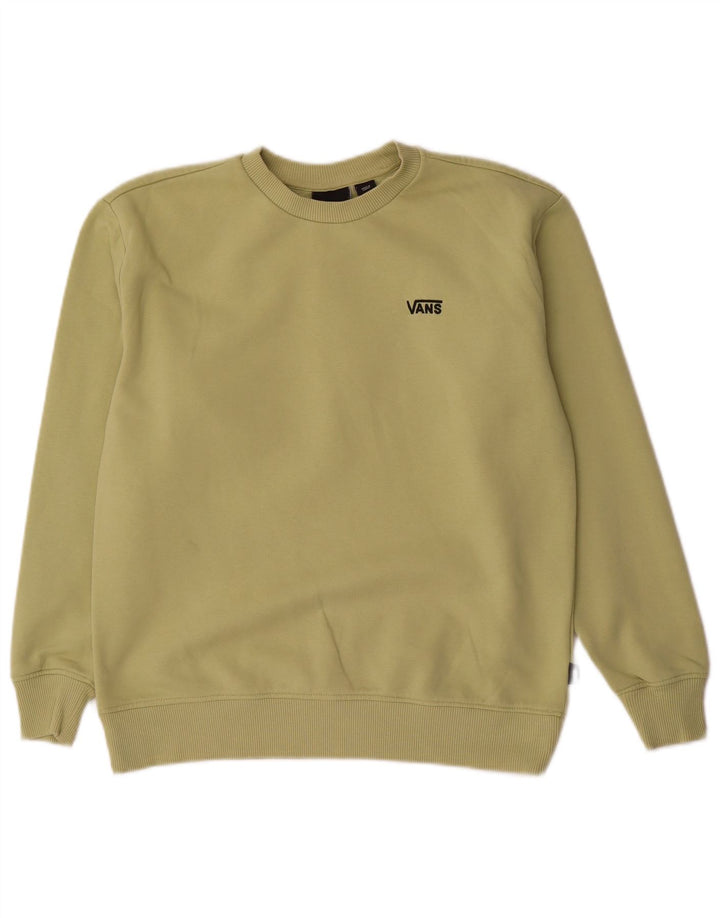 Vans Herren Sweatshirt Pullover XS Grüne Baumwolle