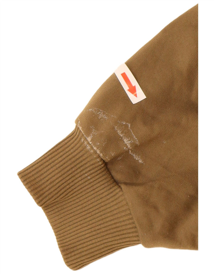 Adidas Herren-Trainingsanzug-Oberteiljacke UK 40/42 Medium Khaki Polyester