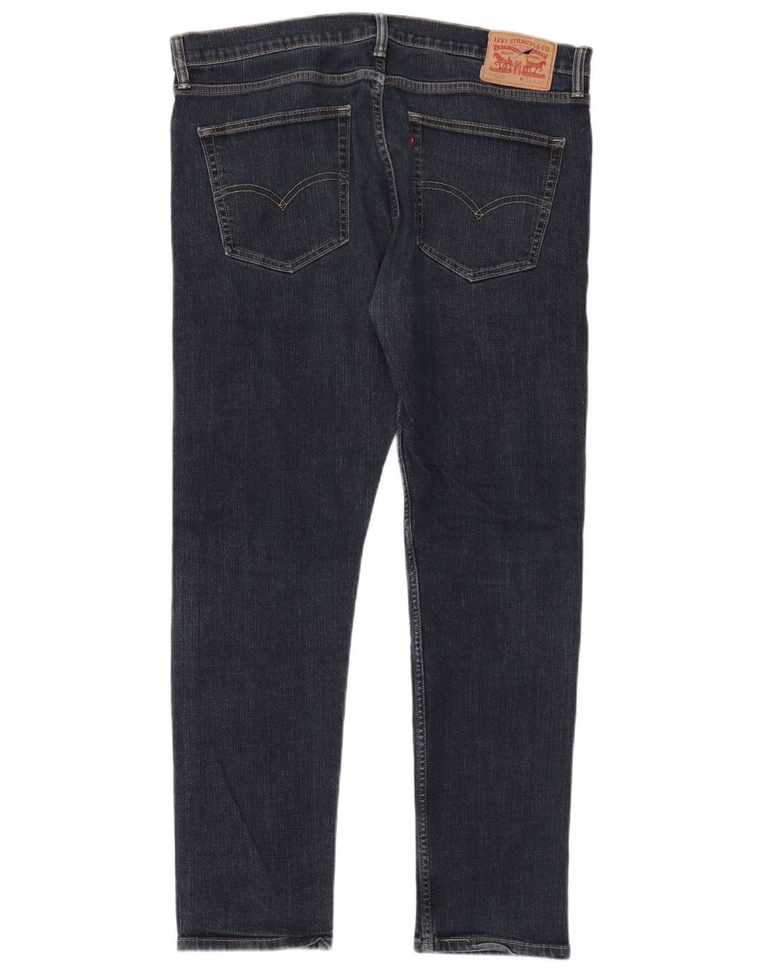 Levi's Herren 508 Slim Jeans W36 L32 Marineblau Baumwolle